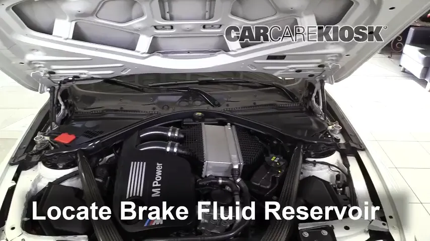 2015 BMW M4 3.0L 6 Cyl. Turbo Coupe Brake Fluid Add Fluid